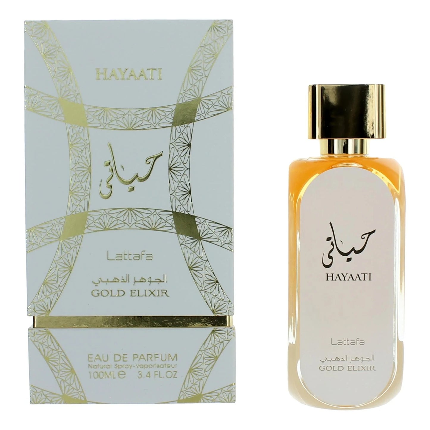 Lattafa Hayaati Gold Elixir EDP SPRAY 3.4 OZ for MEN