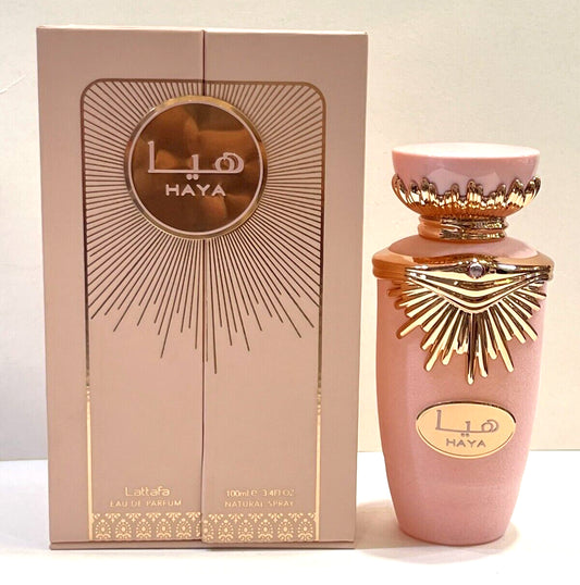 Lattafa HAYA by Lattafa 3.4 Oz (100 Ml) EDP Eau De Parfum Spray for Women New