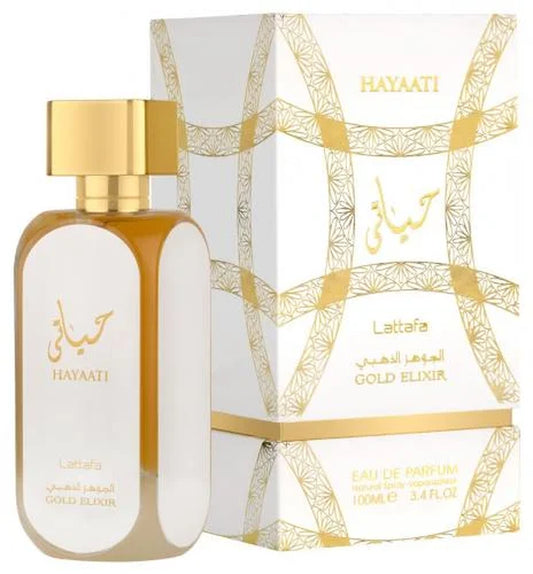 Lattafa Hayaati Gold Elixir EDP SPRAY 3.4 OZ for MEN